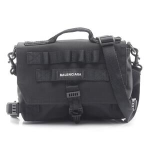 Balenciaga ARMY MESSENGER Handbag Canvas Black